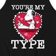 thumbnail image 3 of Peanuts - You're My Type - Men's Jersey Tank Top, 3 of 6