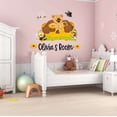 thumbnail image 1 of Children Cute Cartoon Wall Decal Decoration Custom name Cute Honey Bee's Vinyl Wall Decal Lasts Years and Easily Removable - Size: 40 In(W) x 36 In(H), 1 of 5