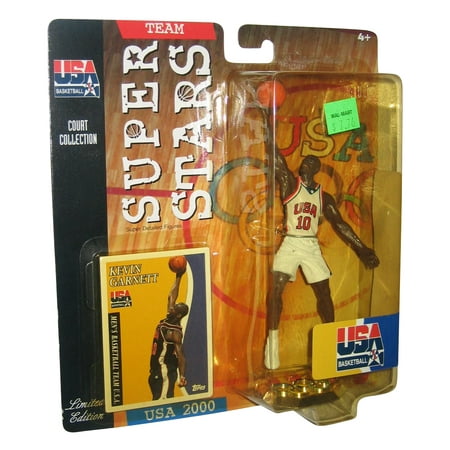 NBA Basketball Kevin Garnett Olympic USA 2000 Team Superstars
