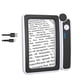 thumbnail image 1 of 4X Large Magnifying Glass with Light for Reading,Lighted Magnifier with 10 LED Foldable Handheld Magnifiers for Seniors, 1 of 5