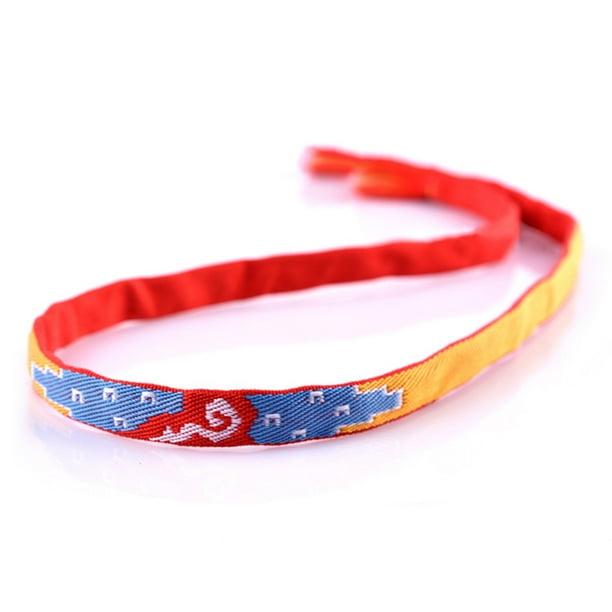 Gupgi Girl Headwear Hairband Bracelet 2 In 1 Hair Ribbon Your Name Miyamizu Mitsuha Bracelet Chain Red