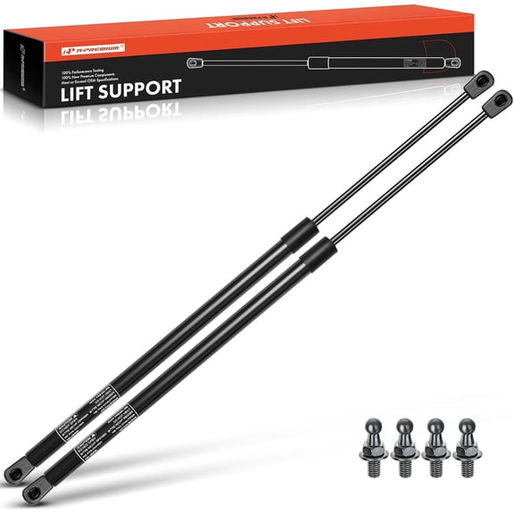 A-Premium Tailgate Rear Hatch Lift Supports Shock Struts Compatible with Honda Civic 1988-1991 Sentra 1982-1985 2-PC Set
