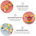 thumbnail image 2 of 12pcs Gravity Bird Eagle Balance Toys for Kids Physical Science Gift, 2 of 8