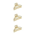 thumbnail image 2 of maskred Pinces de Mode Grand Style Simple à Portée de Main Style Simple Robuste Exquis Accessoires Barrettes pour Femmes KC Or/arc 3Set, 2 of 6