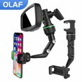 thumbnail image 2 of Soporte de teléfono de coche Olaf multifuncional 360 ° giratorio revisión espejo asiento colgante Auto GPS soporte de teléfono móvil para montaje móvil de coche Tan Jianjun unisex, 2 of 2