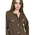 thumbnail image 4 of Blazer con textura tweed Roman Fashion /Juvenil, 8067 (Cafe) cafe G, 4 of 6