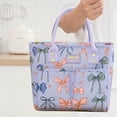 thumbnail image 6 of Qholemyo Handheld Insulated Lunch Bag Reusable Lunch Tote For Office Workers Outdoor Picnic, 6 of 6