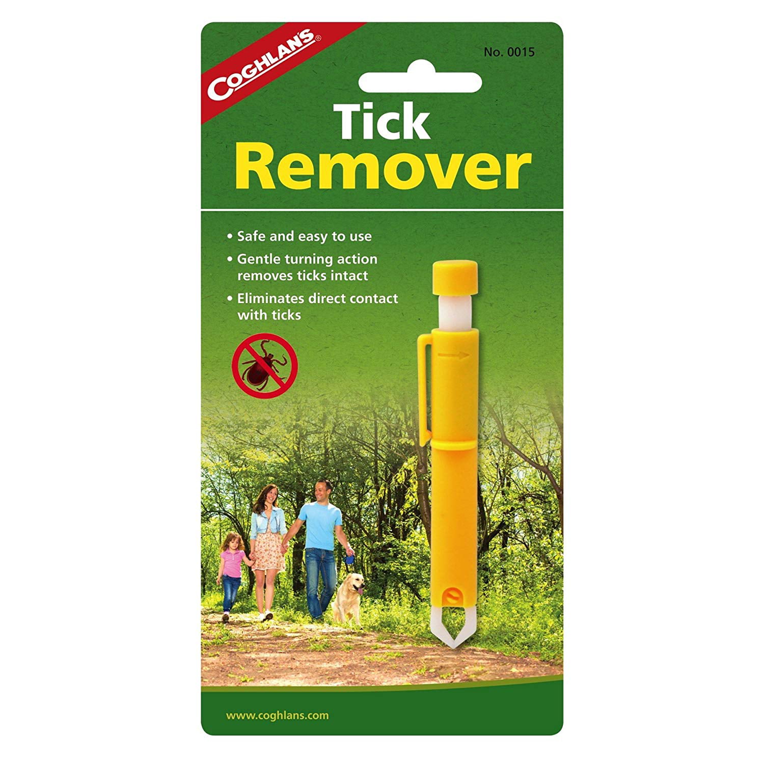 6-Pack Coghlan's Tick Remover First Aid Kit Twister Tweezer for People & Pets 