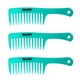 thumbnail image 2 of Peine Antiestático Baoblaze Desenredante 3 Piezas Azul, 2 of 8