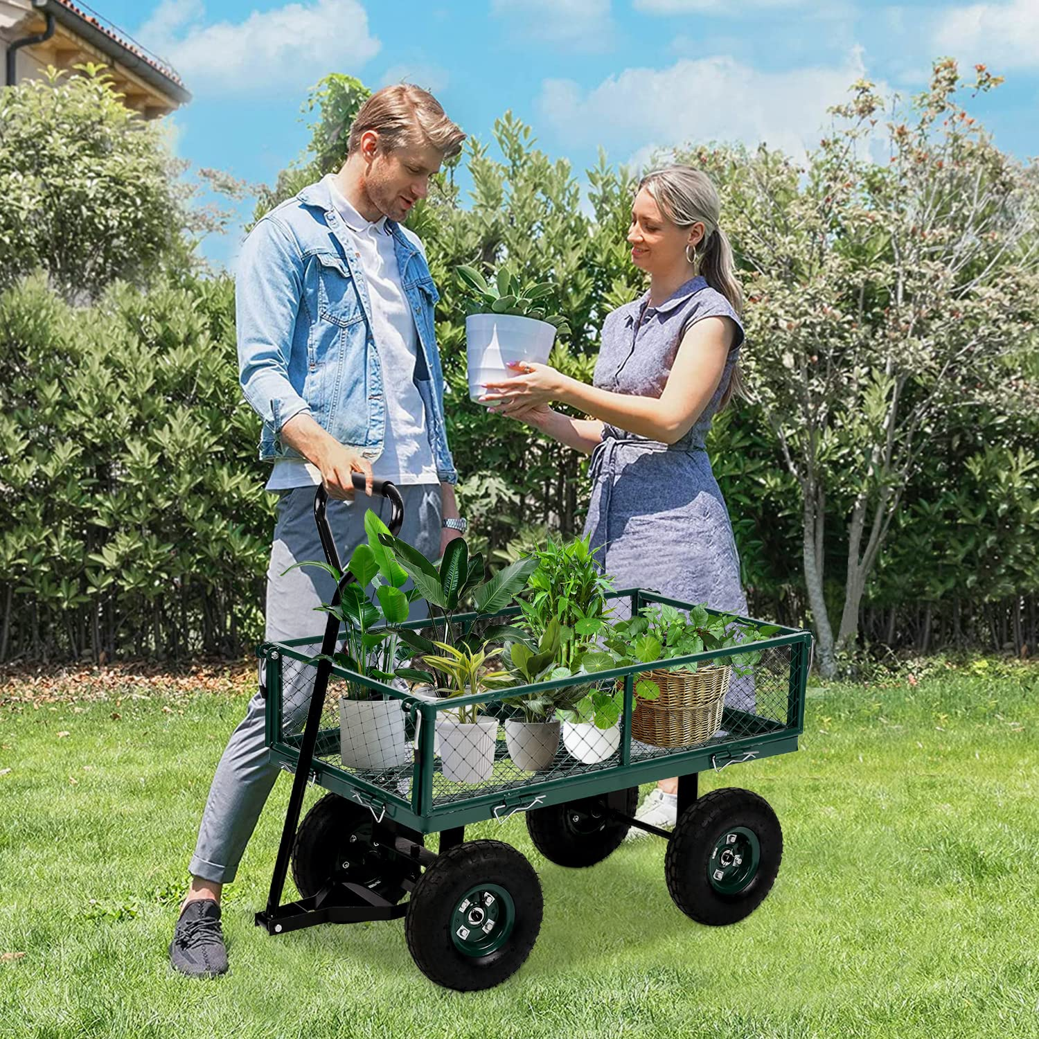 11 Handy Garden Carts For Hauling