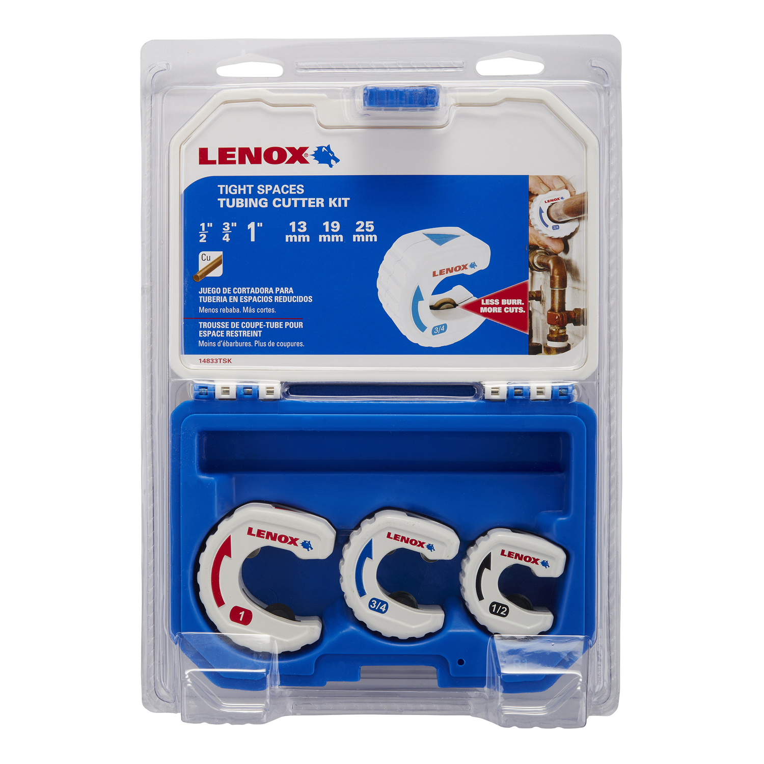 LENOX 3-Piece Tight-Spaces Tubing Cutter Kit