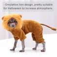 thumbnail image 4 of OULII Dog Outfits Plush Lion Shape Costume 1Set  Party Use, 4 of 8