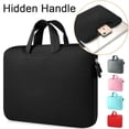 thumbnail image 2 of Bolso suave para ordenador portátil 11 12 13,3 14 15 15,6 17 pulgadas para Huawei Lenovo Xiaomi Hp Macbook Air Pro funda 2020 2022 M1 M2 funda bolso a prueba de golpes Fivean unisex, 2 of 2