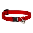 thumbnail image 1 of Collar de seguridad para gatos LupinePet Basics, 1,3 cm, rojo con campana de 20-30 cm, 1 of 1