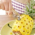 thumbnail image 7 of Limei 2PCS Practical Stainless Steel Cutter Pineapple Eye Peeler Kitchen Tools, 7 of 7