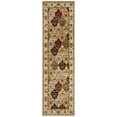 thumbnail image 3 of SAFAVIEH Lyndhurst Abigail Traditional Bordered Area Rug, Grey/Multi, 5'3" x 7'6", 3 of 11