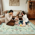 thumbnail image 5 of ZENELESS Area Rugs,5x7 Soft Non Slip Non Shedding Carpet for Living Room Bedroom Kitchen Home Office Nursery Dining Room,Apricot, 5 of 10