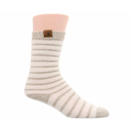 Bearpaw BOUCLE STRIPE CREW | BP-514-9-BOUTN Beige