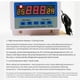thumbnail image 3 of Controlador de Temperatura Digital 220 V Máx. 5000 W Termostato Digital 30 A -19 A 99 ℃ Interruptor Controlador de Temperatura XH-W3103, 3 of 5