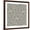 Brown Frame, variant on Art.com Kuba Play I Neutral Art Print by Cheryl Warrick, 16" x 16"