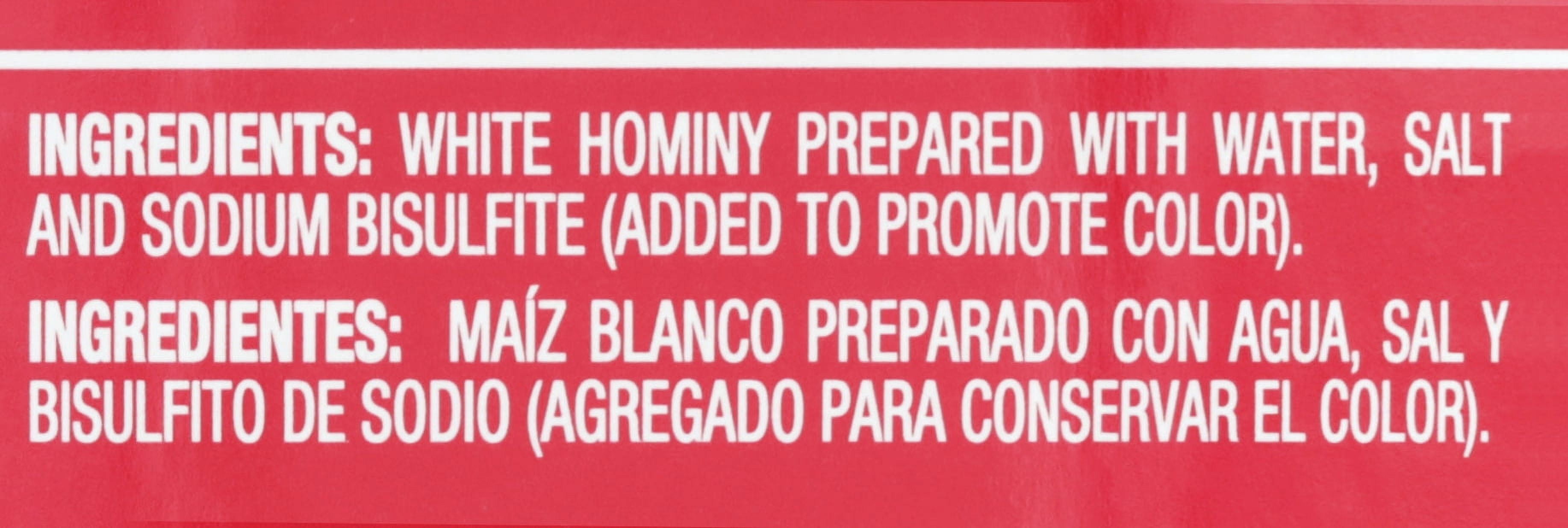 La Preferida White Hominy, 6 lb 12 oz, Can