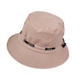 thumbnail image 4 of Guardurnaity Sombrero de cubo para exteriores de verano, sombrero de pescador para acampar, senderismo, parasol, gorra de Hip Hop Sombreros beige 56-58cm, 4 of 6