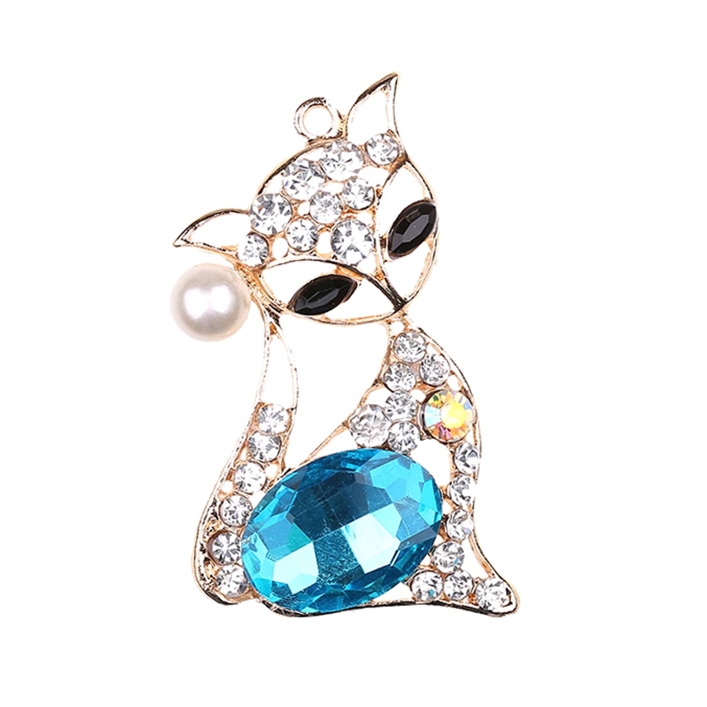 5pcs Shaped Rhines Embellishments Scrapbook Craft Blue