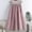 Pink, variant on New Summer Arrivals SMihono Elegant Tulle Skirt, Women's Spring & Summer High Waist A-Line, Mid-Length Slim Mesh Party Flowy Elegant Pleated Solid Double Layer Flare Skirt Pink 4-8