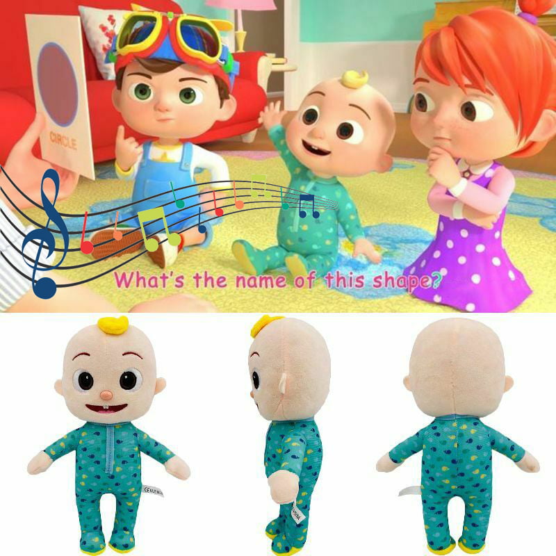 Details about   Cocomelon JJ Plush Toy 26cm/10in Boy Stuffed Doll Educational Kids Birthday Gift 
