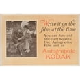 thumbnail image 3 of Anonymous 24x17 Black Modern Framed Museum Art Print Titled - Autographic Kodak - Write it on the Film - at the Time. (1914), 3 of 5