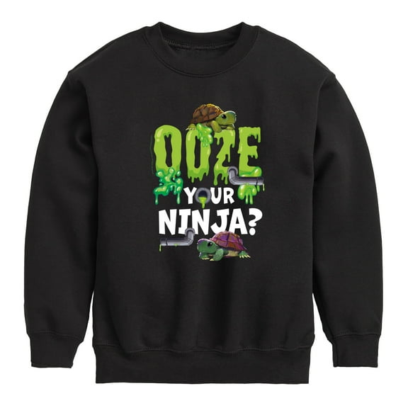 Teenage Mutant Ninja Turtles Mutant Mayhem - Ooze Your Ninja - Toddler & Youth Crewneck Fleece Sweatshirt