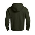 thumbnail image 3 of Chiccall Mens Turtleneck Hoodies Casual Fleece Sweatshirt Solid Stylish Pullover Hoodie with Pockets, 3 of 5