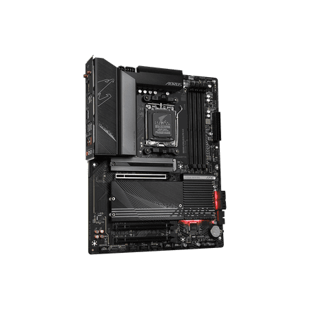 GIGABYTE - B650 AORUS ELITE AX (Socket AM5) AMD B650 ATX DDR5 Wi-Fi 6E Motherboard - Black