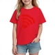 thumbnail image 1 of Blusas y camisas de manga corta con cuello redondo para niños y niñas, camisetas gráficas de manga corta, blusas con estampados bonitos para la temporada escolar., 1 of 8