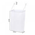 thumbnail image 6 of Clearance!!No Punching Wall-Mounted Dirty Laundry Basket Household Laundry Basket Paste Storage Basket Portable Foldable Transparent Clothes Storage Baskets, 6 of 7