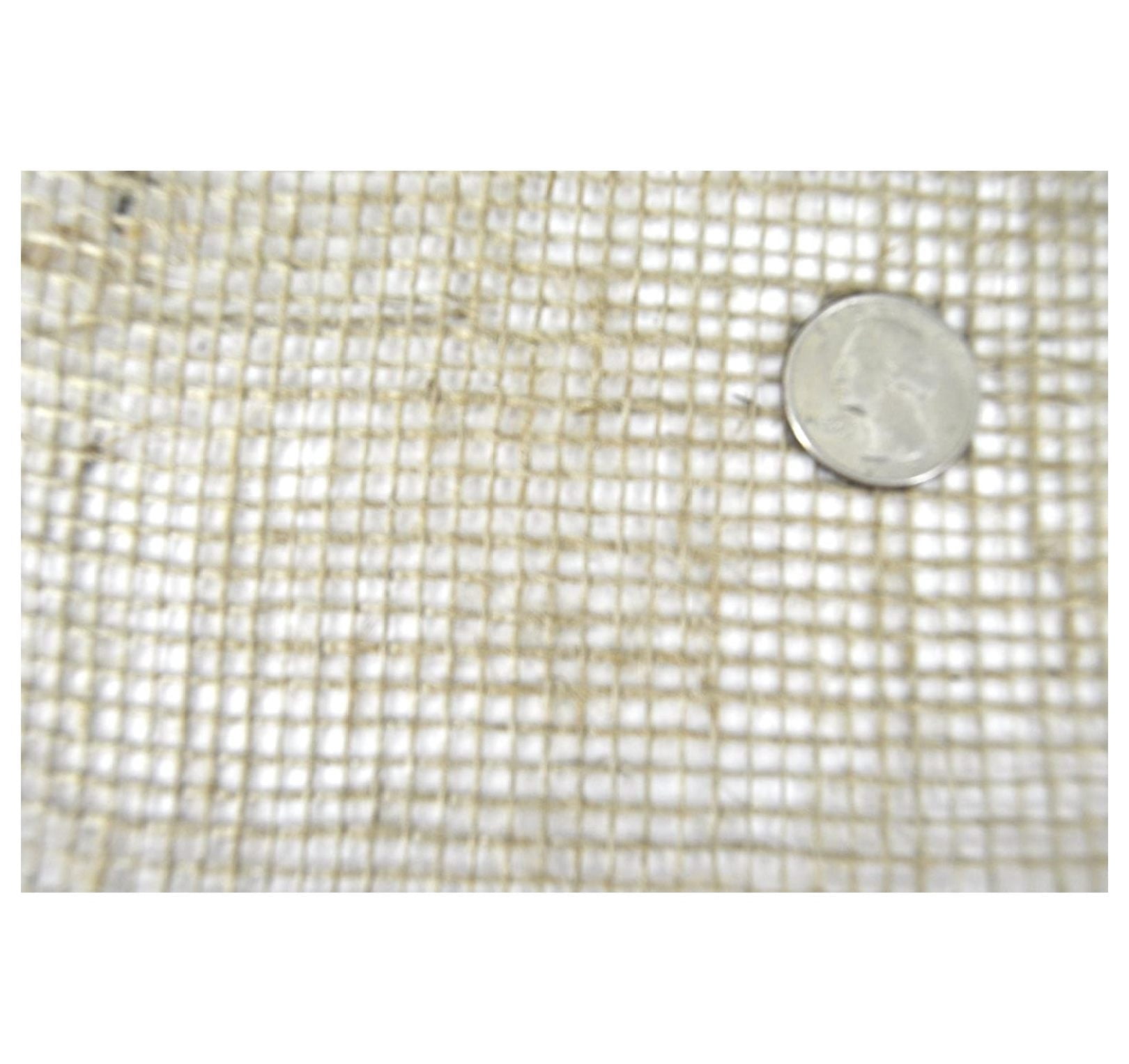 , 3103, Weed Barrier Fabric, Natural Burlap, 3' X 150', Tan