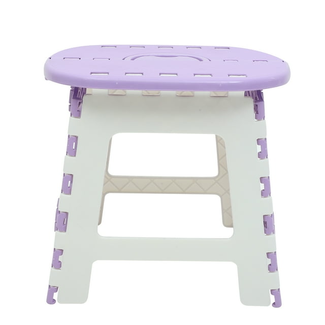 OULII Lot de 1 Tabouret Pliable Portable Violet pour Randonnée Pêche Voyage