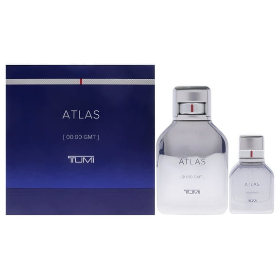 TUMI ATLAS [00:00 GMT] - Bold & Sophisticated Cologne for Men with Citrus Fragrance Notes - 6.7 oz & 1.0 oz Eau de Parfum
