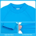 thumbnail image 7 of BIG ELEPHANT 3 Pack Kids Short Sleeve Rash Guard Shirt UPF 50+ Protection Swimwear Quick Dry Swim Tee Youth Rashguard, 7 of 7