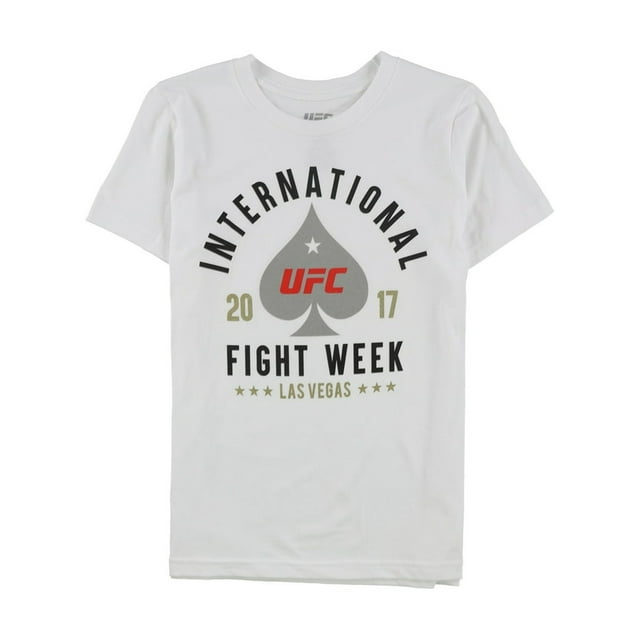 Camiseta Gráfica UFC Semana Internacional de la Lucha 2017 Blanca Grande