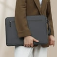 thumbnail image 2 of EIMELI Laptop And Tablet Bag 14.1-15.4 Inches Universal Double-layer Storage Shockproof And Not Afraid Of Scratches Waterproofs Computer Bag, 2 of 4