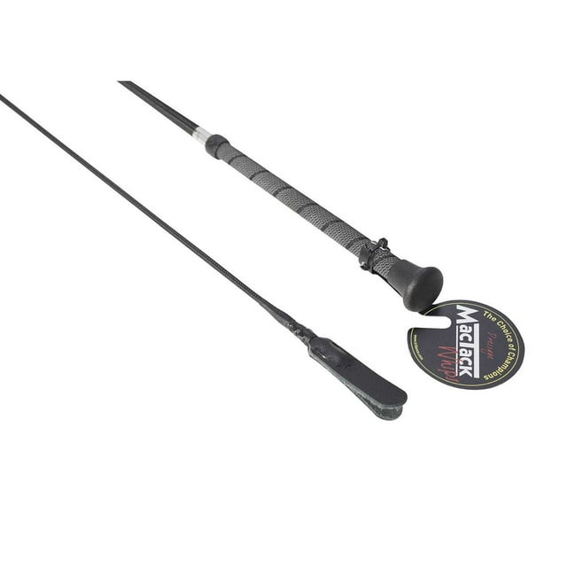 MacTack Dressage Whip With Twisted Rubber Handle