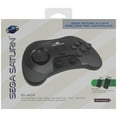 thumbnail image 1 of Manette Analogique Sans Fil Pro Sega Saturn Noire 2,4 GHz pour Saturn/Switch/USB, 1 of 8