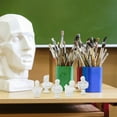 thumbnail image 3 of SEWACC 10 Pcs Statues Grecques Sculptures Mini Buste Statue Modèle de Peinture pour Étudiants en Art, 3 of 8