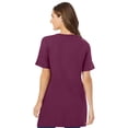 thumbnail image 2 of Woman Within Plus Size Perfect Short-Sleeve V-Neck Tunic, 2 of 6