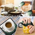 thumbnail image 4 of Misty Forest Landscape Kitchen Oven Mitt and Pot Holder Sets 2 Pcs for Baking, Cooking and Grilling, Heat Resistant Up To 392 °F, 4 of 7
