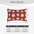 thumbnail image 6 of Balery Cute Pig with Coins Bedding Queen Pillow Cases - Envelope Closure - Soft Brushed Microfiber Fabric - Shrinkage and Fade Resistant Pillow Cases-20"x30", 6 of 9