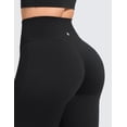 thumbnail image 5 of CRZ YOGA Softretch No Front Seam Flare Leggings 33" High Waist Womens Yoga Pants Buttery Soft Comfy, 5 of 6