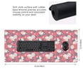 thumbnail image 2 of Hirioo Rose Flowers for Mouse Pad ,Anti-Slip Base, Durable Stitched Edges, Perfect for Gaming, Office, and Home Use,16x35.5in, 2 of 9