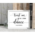 thumbnail image 4 of Trust Me You Can Dance, Alcohol Wedding Sign Dance Floor Decor Party Print Signage, 4 of 6